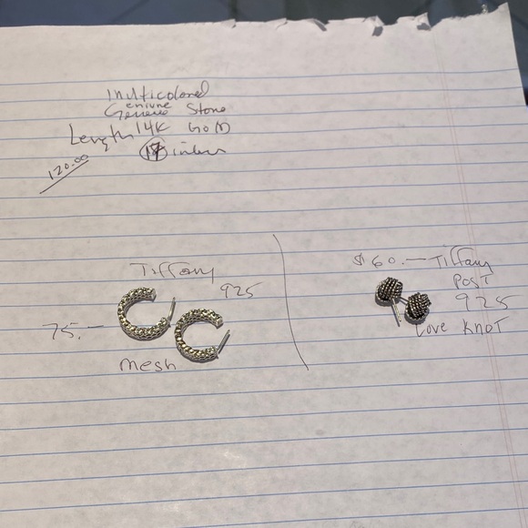 Tiffany & Co. Silver Heart Key Holder - Picture 4 of 5